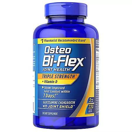 商品Osteo Bi-Flex|Osteo Bi-Flex Triple Strength with Vitamin D (220 ct.),价格¥231,第1张图片