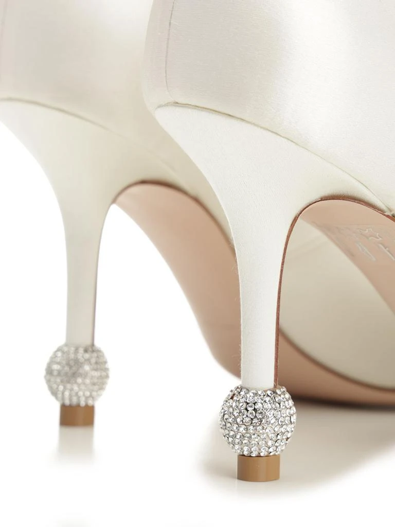 商品Roger Vivier|Jewel Heel Pumps Beige,价格¥8049,第5张图片详细描述