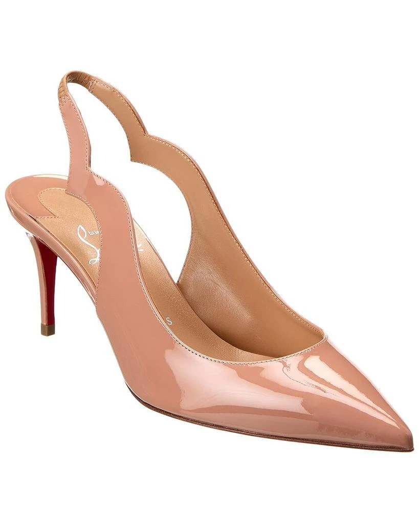 商品Christian Louboutin|Christian Louboutin Hot Chick Sling 70 Patent Slingback Pump,价格¥5183,第1张图片