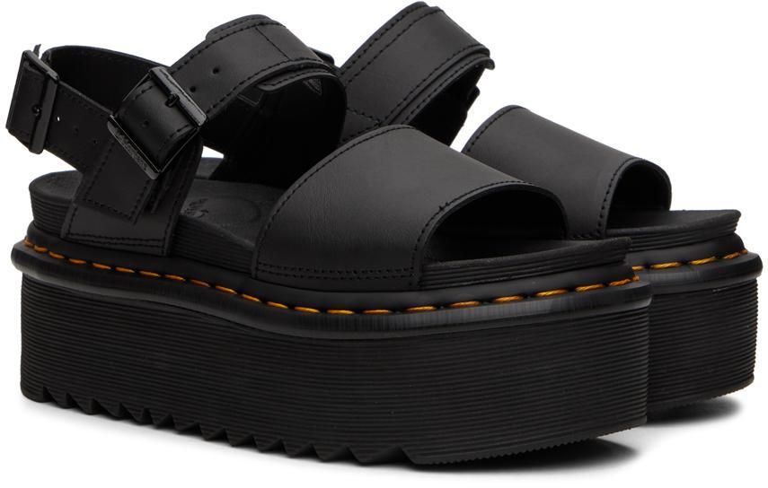 商品Dr. Martens|Black Voss Quad Sandals,价格¥842,第6张图片详细描述