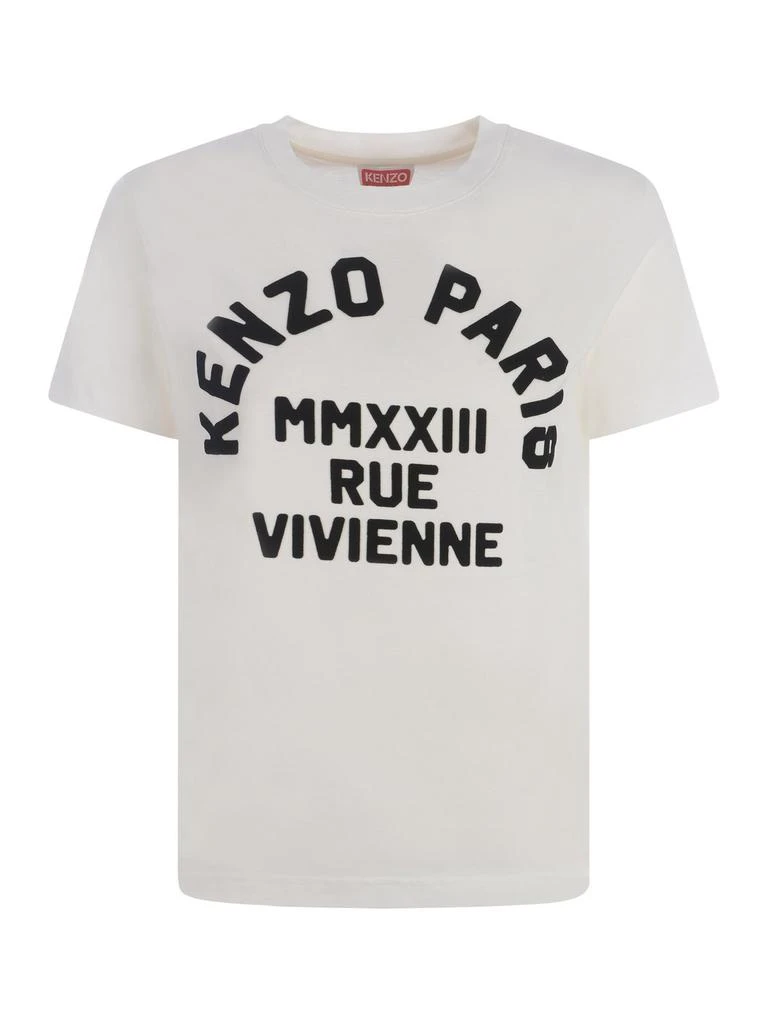 商品Kenzo|Kenzo Rue Vivienne Crewneck T-Shirt,价格¥930,第1张图片