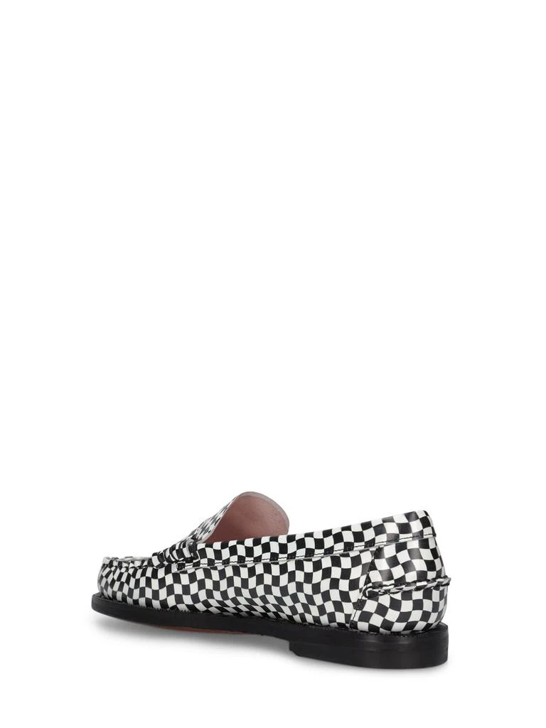 商品SEBAGO|Dan Chessboard Smooth Leather Loafers,价格¥1262,第3张图片详细描述