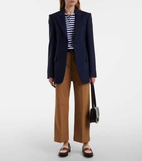 商品Ralph Lauren|Striped cotton-blend terry cardigan,价格¥689,第2张图片详细描述
