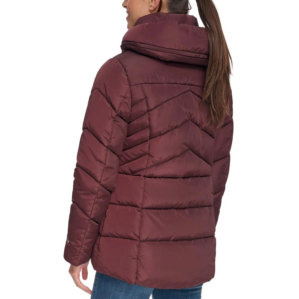 商品Tommy Hilfiger|Women's Hooded Puffer Coat,价格¥967,第5张图片详细描述