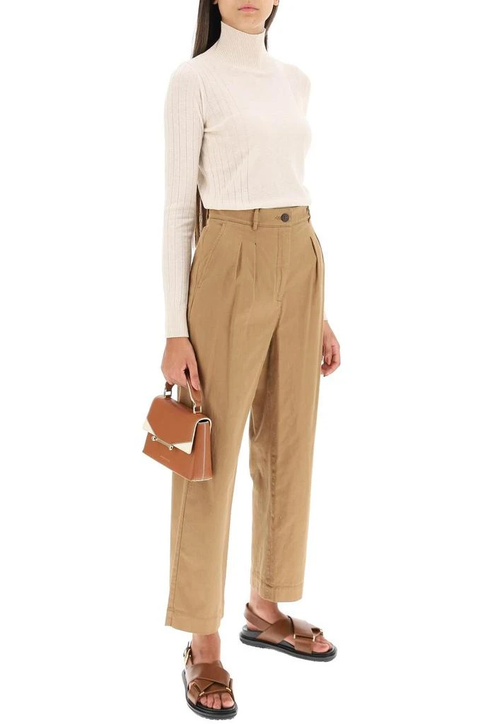 商品Weekend Max Mara|'ATLANTA' STRETCH-COTTON TROUSERS,价格¥926,第2张图片详细描述