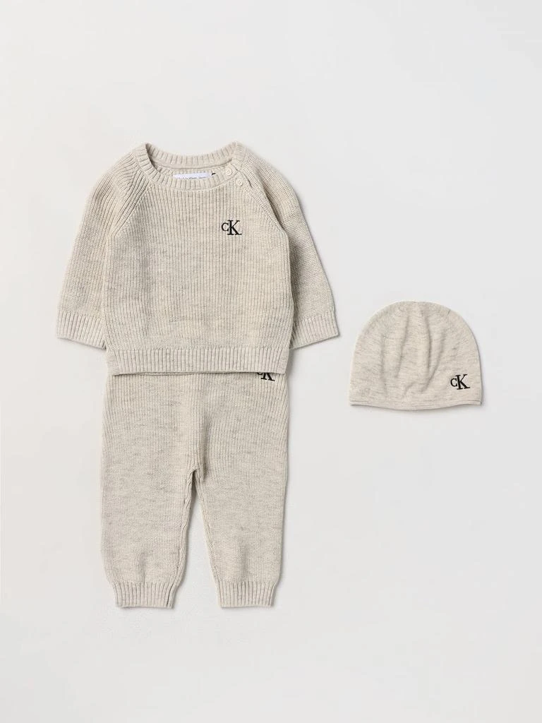 商品Calvin Klein|Calvin Klein Jeans jumpsuit for baby,价格¥621,第1张图片