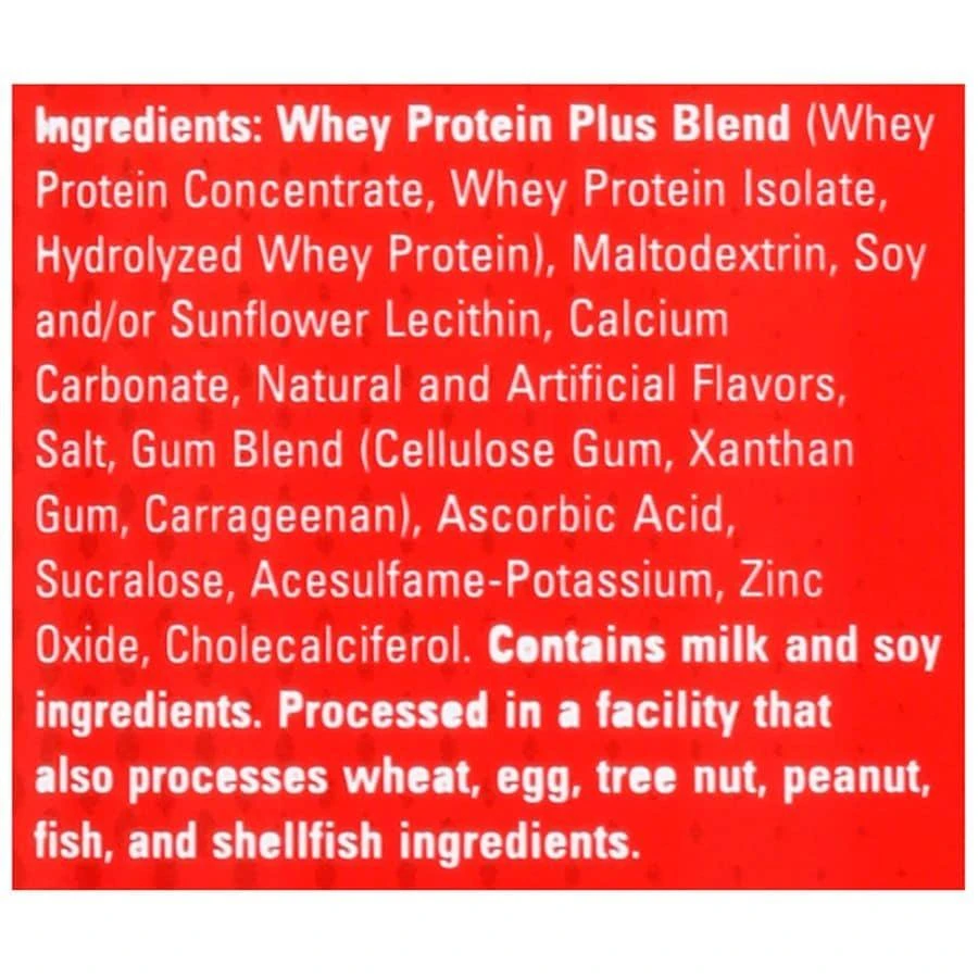 商品Six Star|100% Whey Protein Plus Protein Powder,价格¥207,第4张图片详细描述