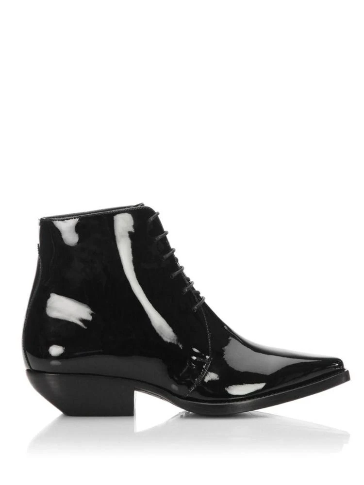 商品Yves Saint Laurent|Theo Leather Lace-Up Booties,价格¥2685,第5张图片详细描述