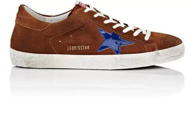 商品Golden Goose|Men's Superstar Suede Sneakers,价格¥1416,第1张图片