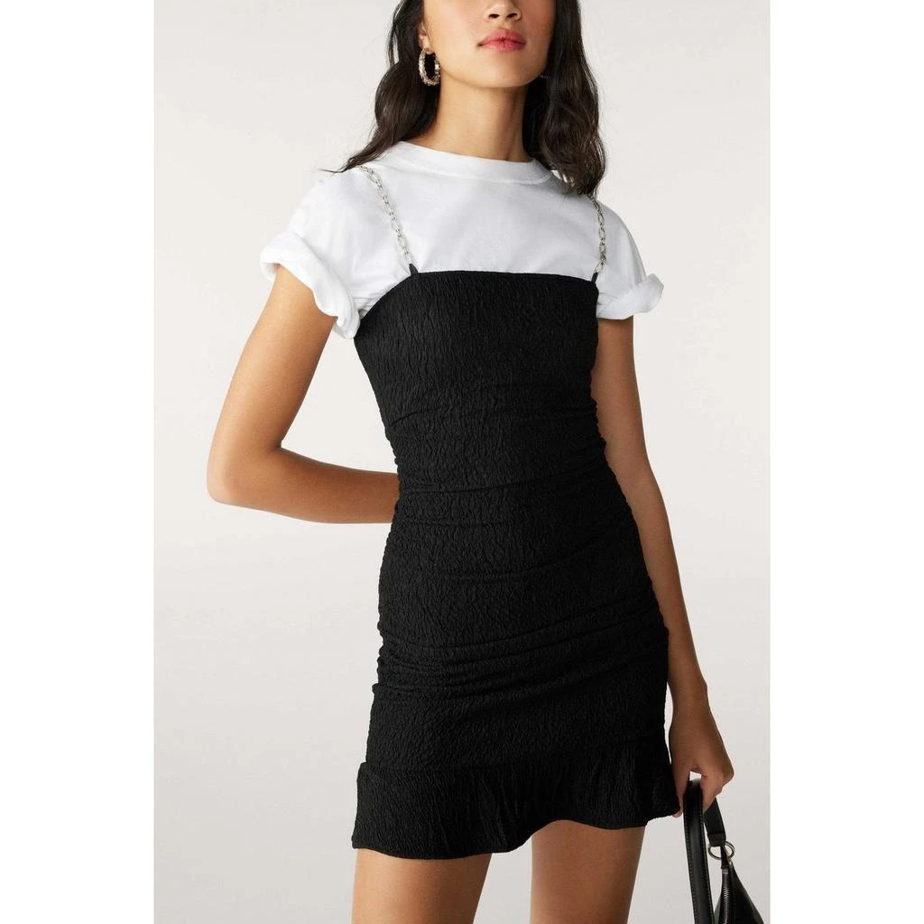 商品预计3周后发货 ba&sh|Robe Ole - Noir - Femme,价格¥586,第1张图片