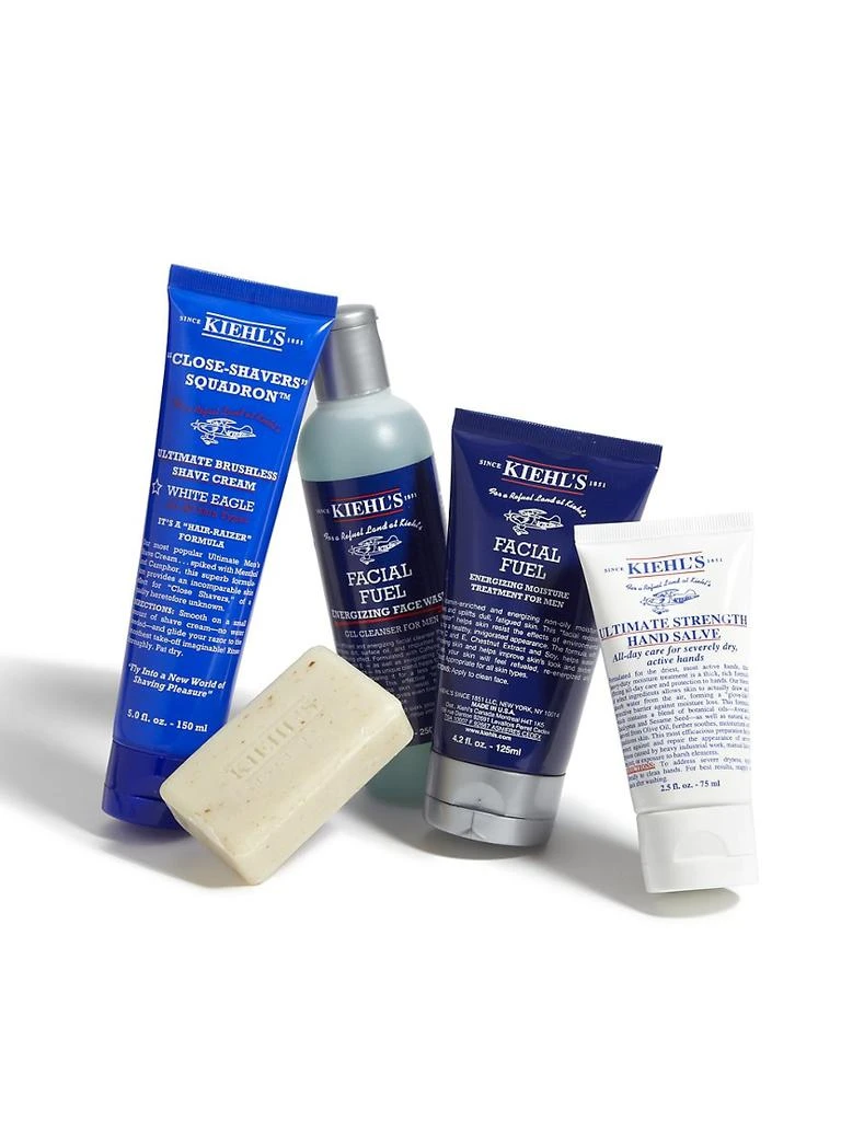 商品Kiehl's|Ultimate Brushless Shave Cream with Menthol White Eagle,价格¥181,第2张图片详细描述