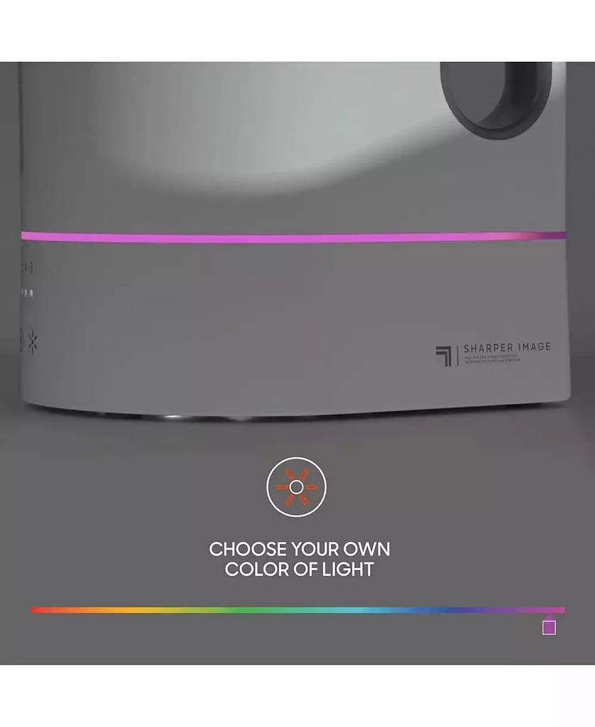 商品Sharper Image|Mist 8 Ultrasonic Lighted Touch-Control Humidifier,价格¥403,第3张图片详细描述