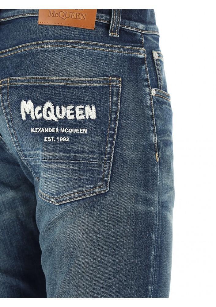 商品Alexander McQueen|Jeans,价格¥3669,第5张图片详细描述