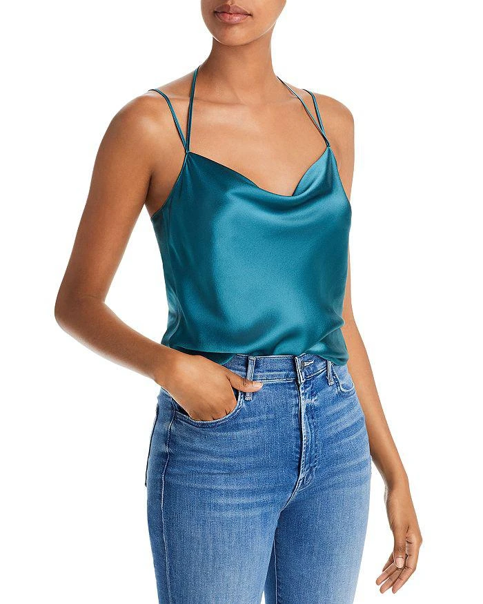 商品Vince|Draped Silk Cami,价格¥502,第1张图片