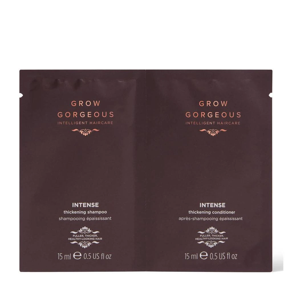 商品Grow Gorgeous|Grow Gorgeous Intense Shampoo and Conditioner Duo 15ml,价格¥23,第1张图片