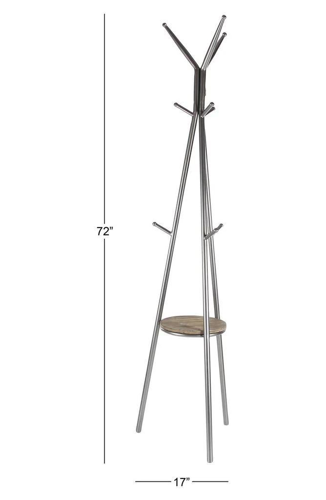 商品VIVIAN LUNE HOME|Gray Metal Modern Coat Rack,价格¥706,第3张图片详细描述