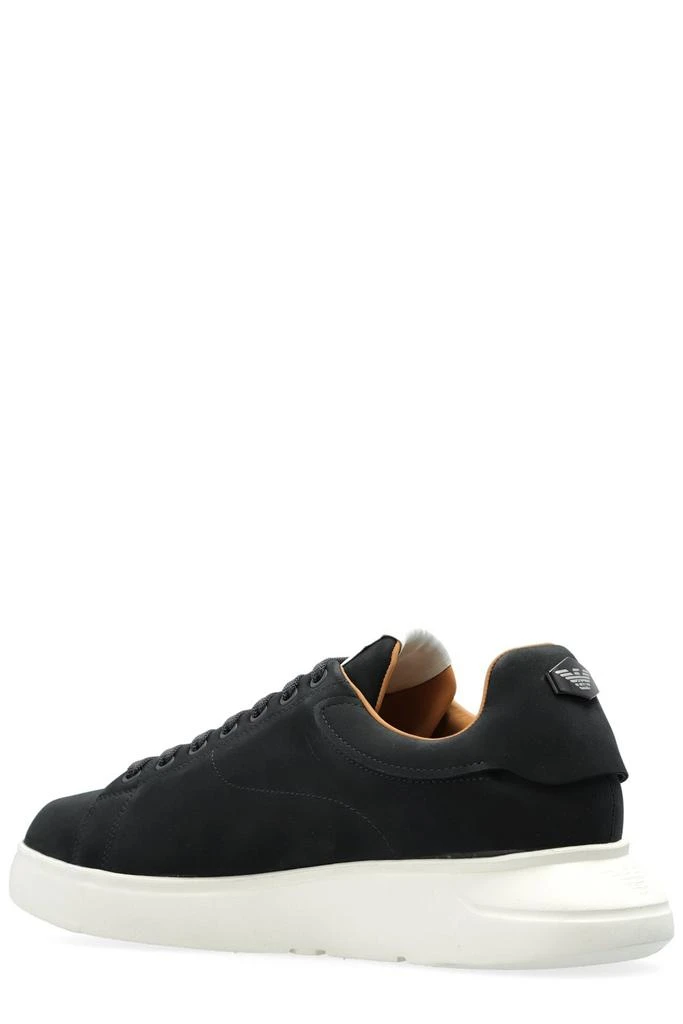 商品Emporio Armani|Emporio Armani Round Toe Lace-Up Sneakers,价格¥2090,第3张图片详细描述