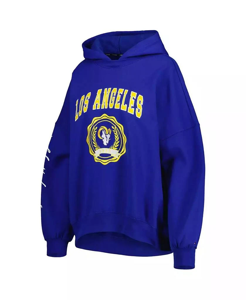 商品Tommy Hilfiger|Women's Royal Los Angeles Rams Becca Drop Shoulder Pullover Hoodie,价格¥501,第4张图片详细描述