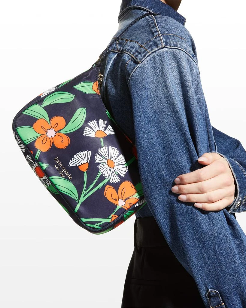 商品Kate Spade|sam the little better daisy vines-print small shoulder bag,价格¥674,第5张图片详细描述