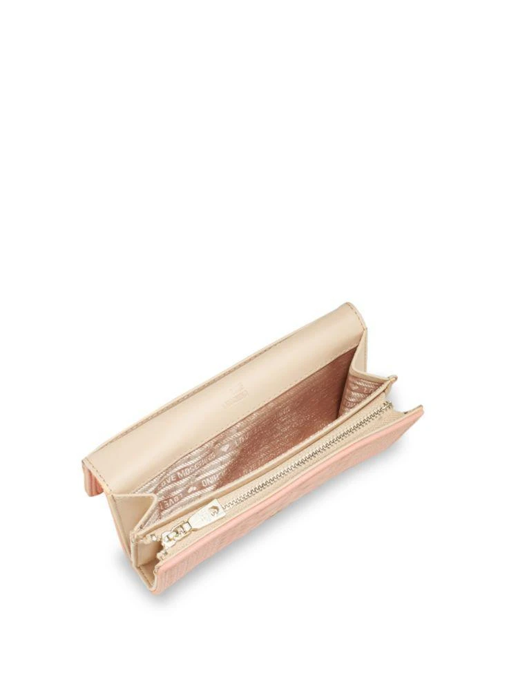 商品Moschino|Love Moschino Quilted Wallet,价格¥629,第2张图片详细描述