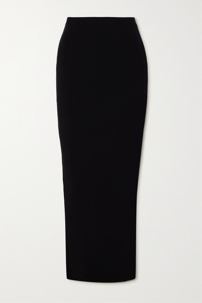 商品SKIMS|Soft Lounge 超长半身裙 （颜色：onyx）,价格¥405,第1张图片