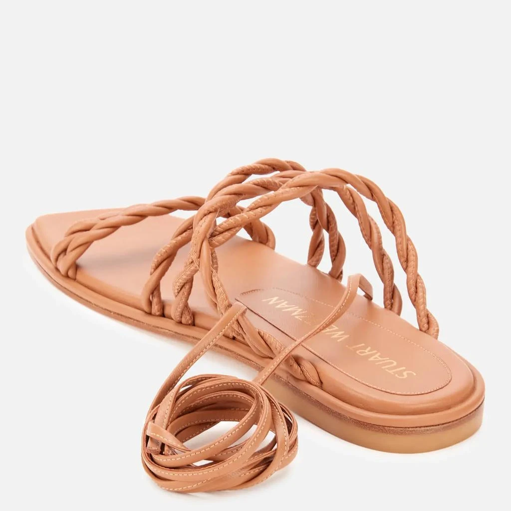 商品Stuart Weitzman|Stuart Weitzman Women's Calypso Leather Gladiator Sandals,价格¥836,第2张图片详细描述