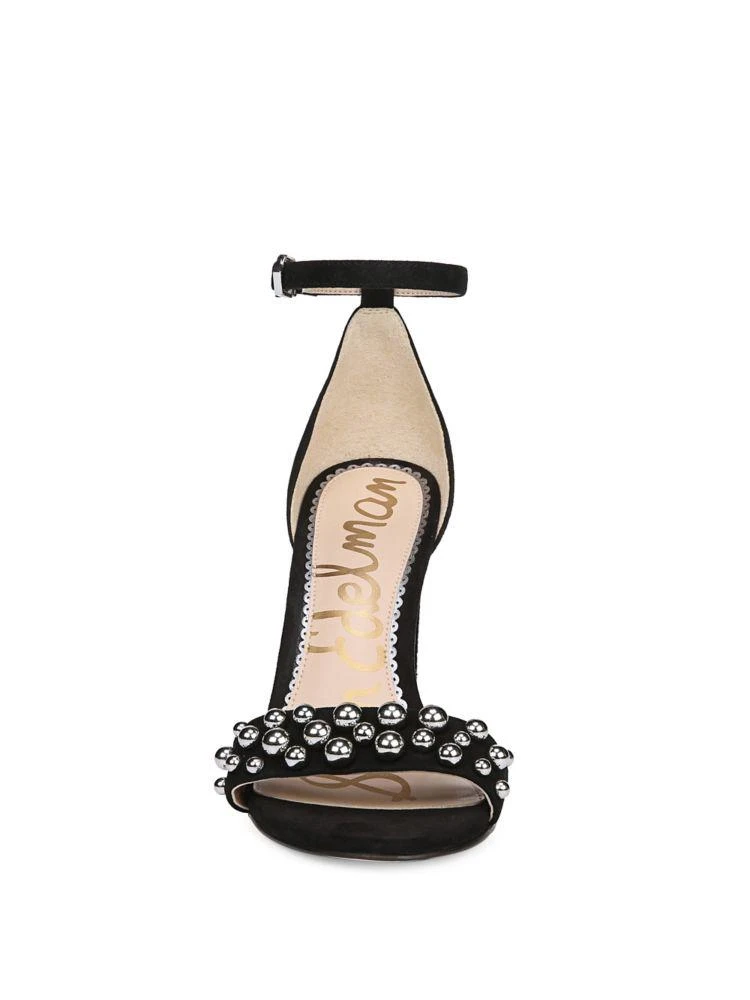 商品Sam Edelman|Yoshi Studded Suede Heels,价格¥635,第4张图片详细描述
