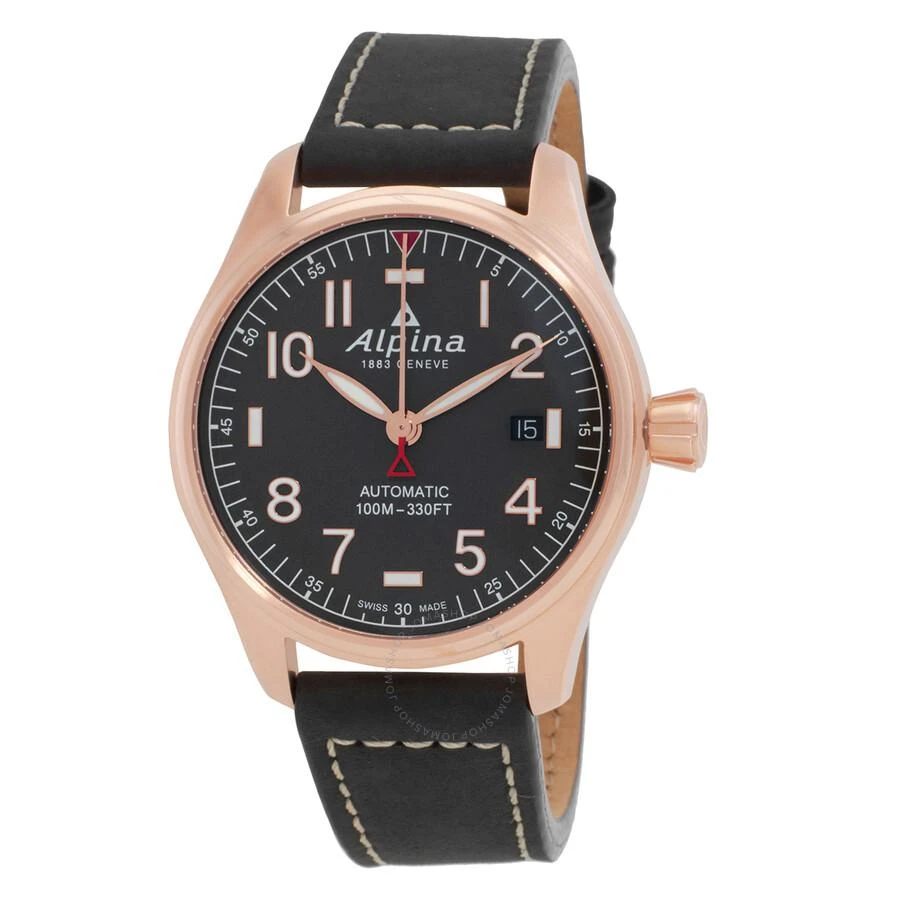 商品Alpina|Startimer Pilot Automatic Black Dial Men's Watch AL-525G3S4-SR,价格¥4053,第1张图片