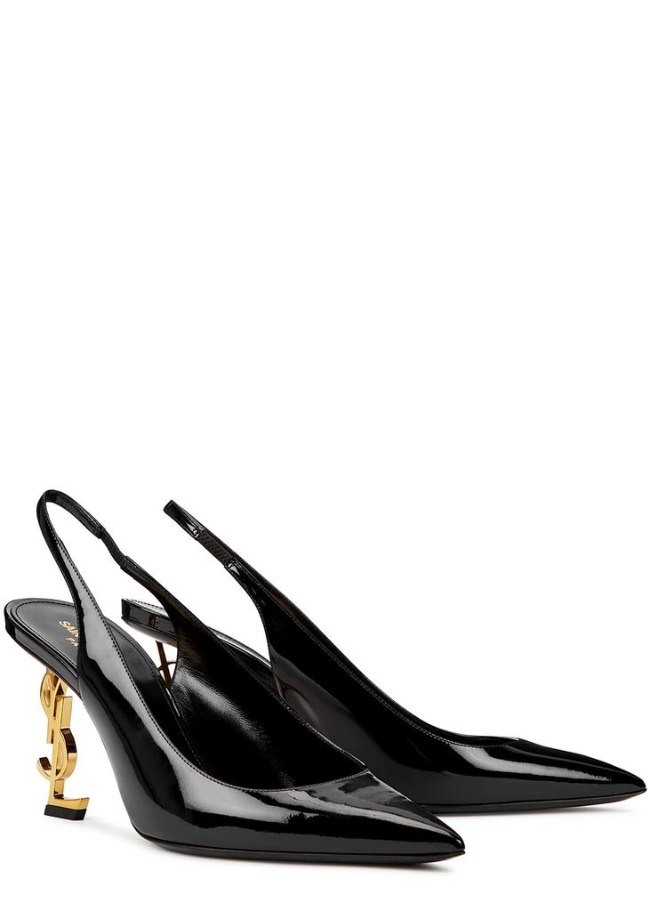 商品Yves Saint Laurent|Opyum 85 black patent leather pumps,价格¥11868,第2张图片详细描述