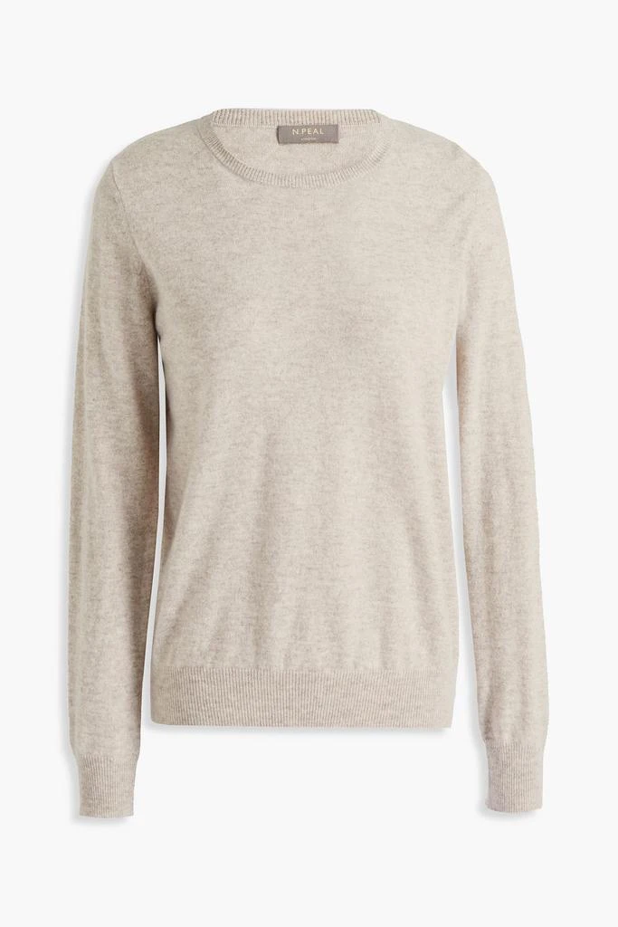 商品N.PEAL|Mélange cashmere sweater,价格¥655,第3张图片详细描述