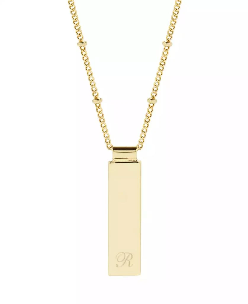 Maisie Initial Gold-Plated Pendant Necklace 商品