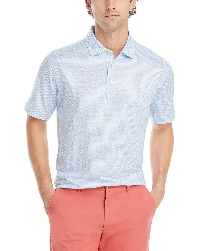 商品Peter Millar|Crown Sport Corkscrew Performance Jersey Polo,价格¥454,第1张图片