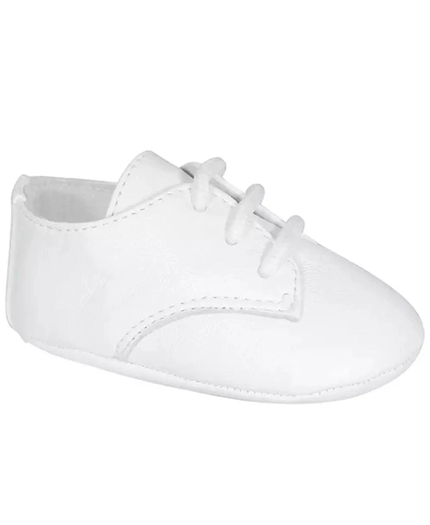 商品Baby Deer|Baby Boy or Baby Girl Essential Laced Dressy Lambskin Oxford,价格¥520,第1张图片