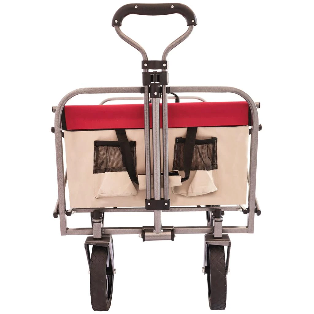 Outdoor Garden Multipurpose Micro Collapsible Beach Trolley Cart Camping Folding Wagon 商品