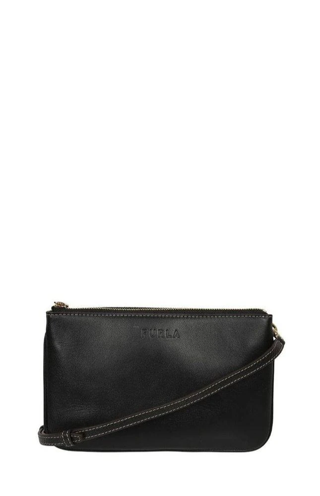 商品Furla|Furla Logo Debossed Top Zip Crossbody Bag,价格¥1138,第1张图片