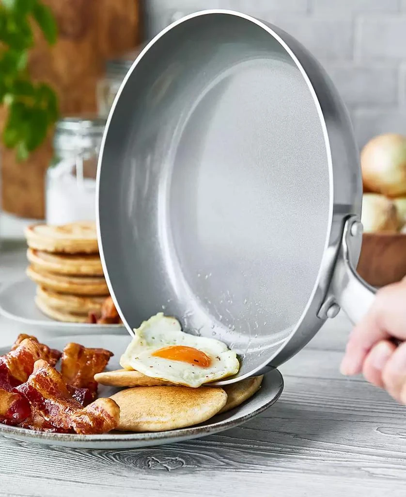 商品Greenpan|Chatham Tri-Ply Stainless Steel Ceramic Nonstick 3 Piece Frying Pan Set,价格¥1855,第3张图片详细描述