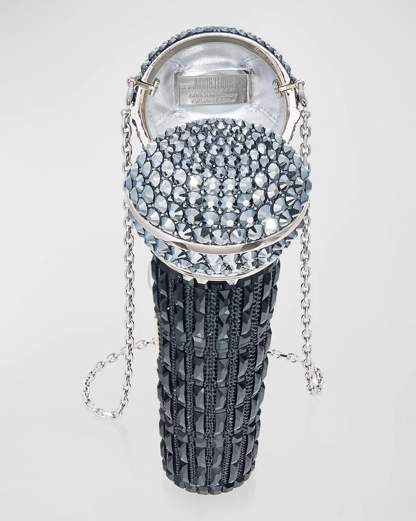 商品Judith Leiber|Microphone Crystal Clutch Bag with Chain Strap,价格¥38663,第3张图片详细描述