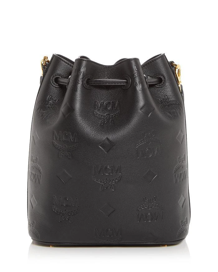 商品MCM|Dessau Medium Leather Bucket Bag,价格¥8774,第4张图片详细描述