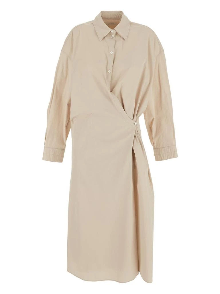 商品Lemaire|Straight Collar Twisted Dress,价格¥2342,第1张图片