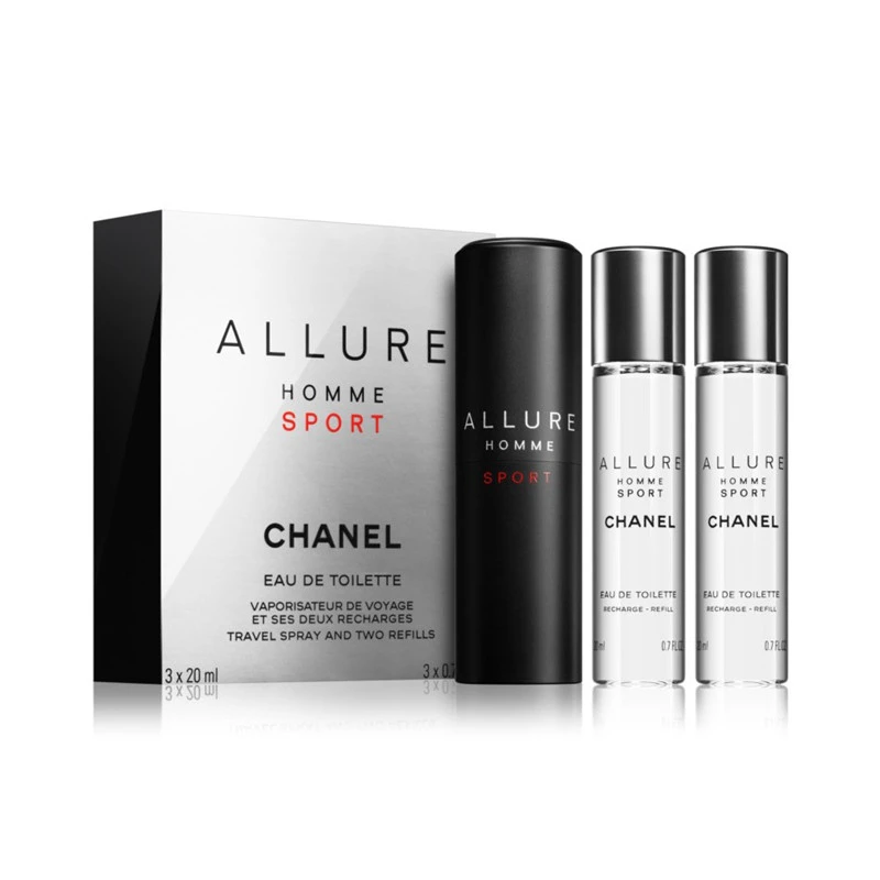 Chanel香奈儿 运动男士香水 EDT淡香水3X20ML  便携装/替换装 商品