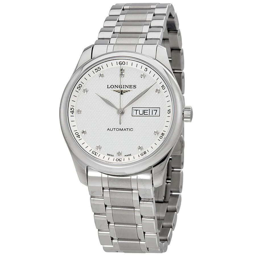 商品Longines|浪琴 Master 银色表盘男士机械手表 L2.755.4.77.6,价格¥10524,第1张图片