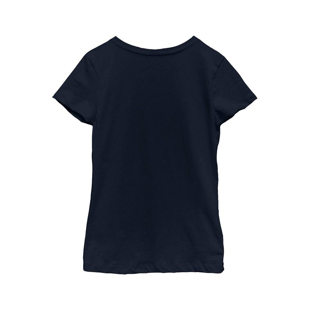Girl's Lilo & Stitch Tropical Ugly Sweater  Child T-Shirt商品第3张图片规格展示