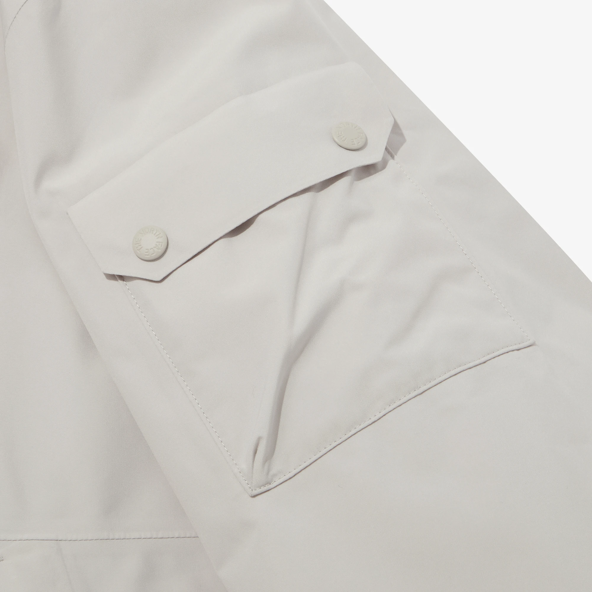 【Brilliant|北面特惠】北面女式 Gore-Tex 生态登山夹克 W'S GTX ECO-HIKE JACKET WHITE_SAND NJ2GP35C 商品