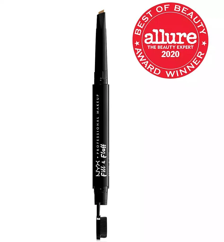 商品NYX Professional Makeup|Fill & Fluff Eyebrow Pomade Pencil,价格¥97,第2张图片详细描述