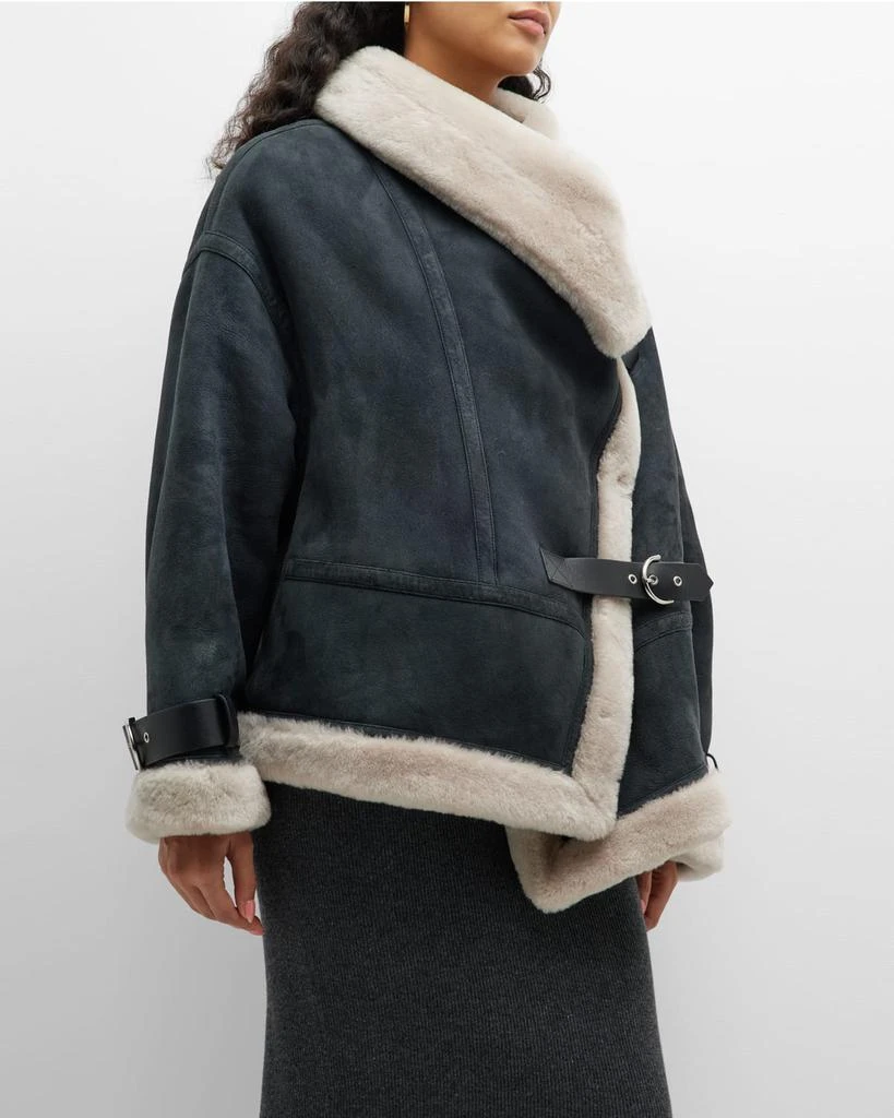 商品Shoreditch Ski Club|Darling Shearling Coat,价格¥7562,第1张图片