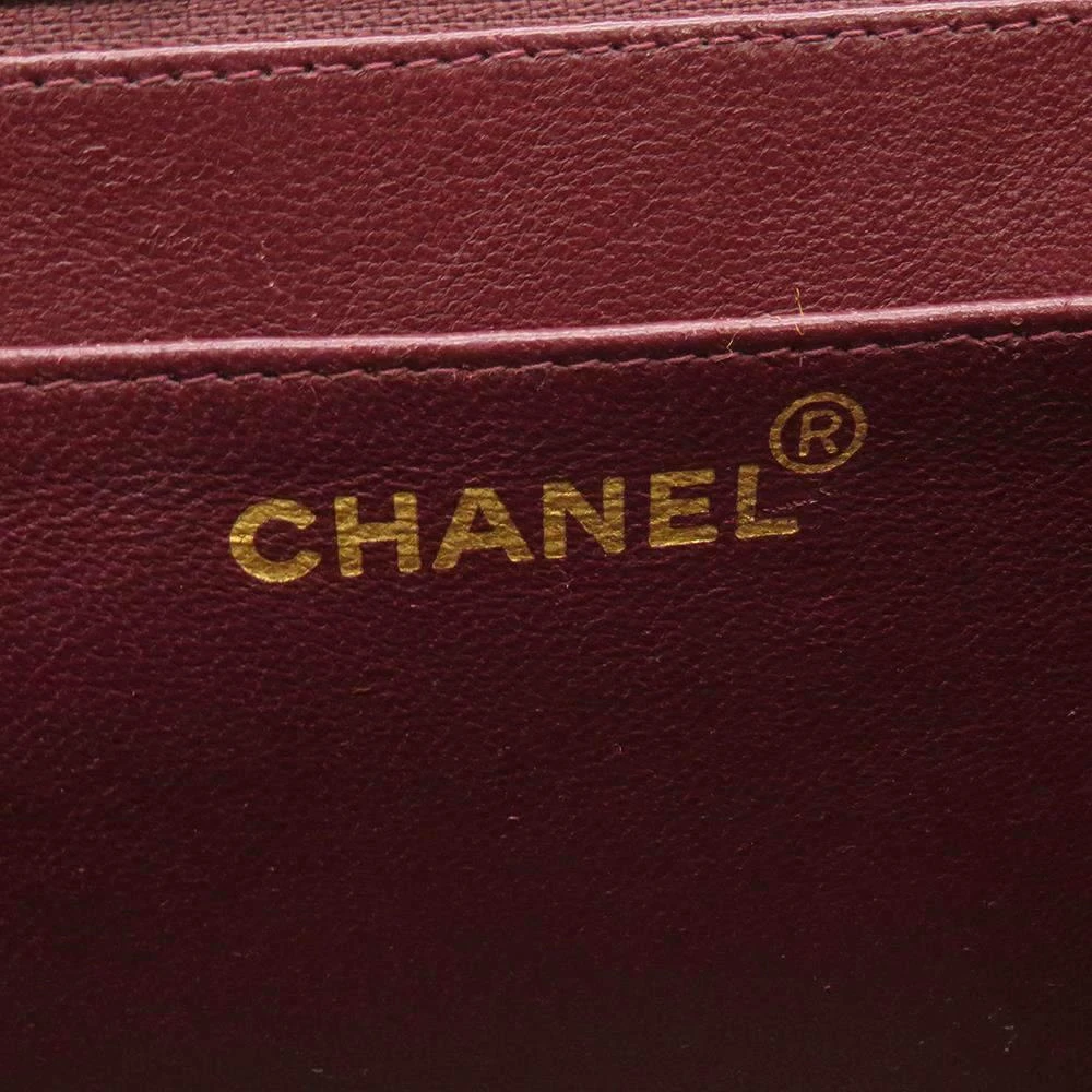 Chanel Black Lambskin Leather Vintage Flap Bag 商品
