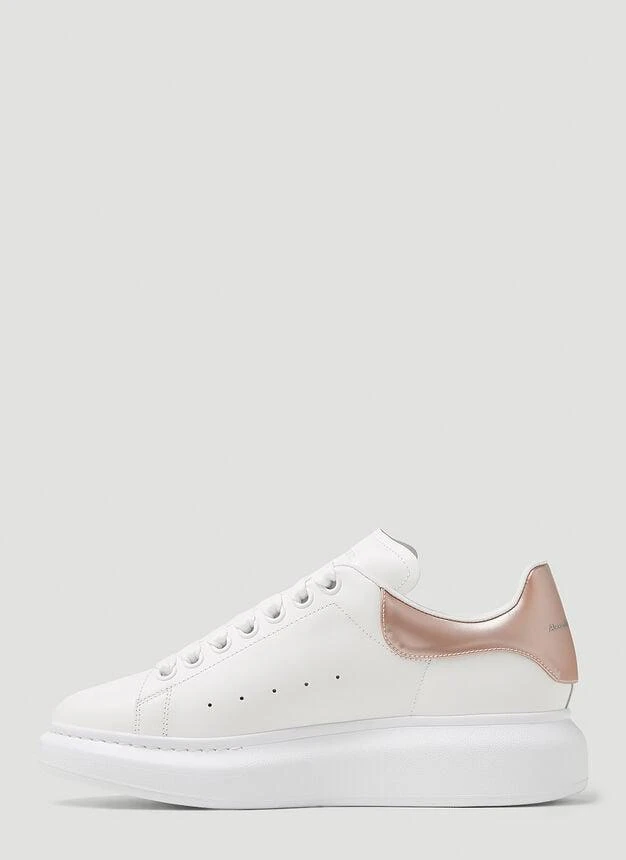 商品Alexander McQueen|Larry Oversized Sneakers in White,价格¥2566,第3张图片详细描述