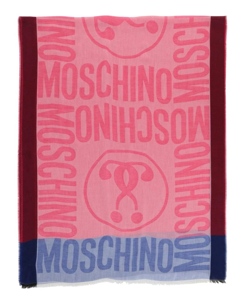 商品Moschino|Logo Silk Scarf,价格¥492,第1张图片