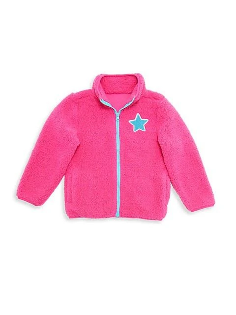 商品Andy & Evan|Little Girl's & Girl's Zip-Up Star Fleece,价格¥213,第1张图片