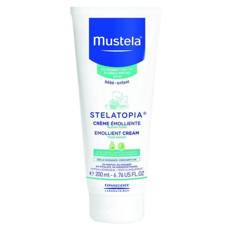 商品Mustela|Mustela Stelatopia Emollient Cream for Eczema-Prone Skin 6.7 oz.,价格¥264,第1张图片